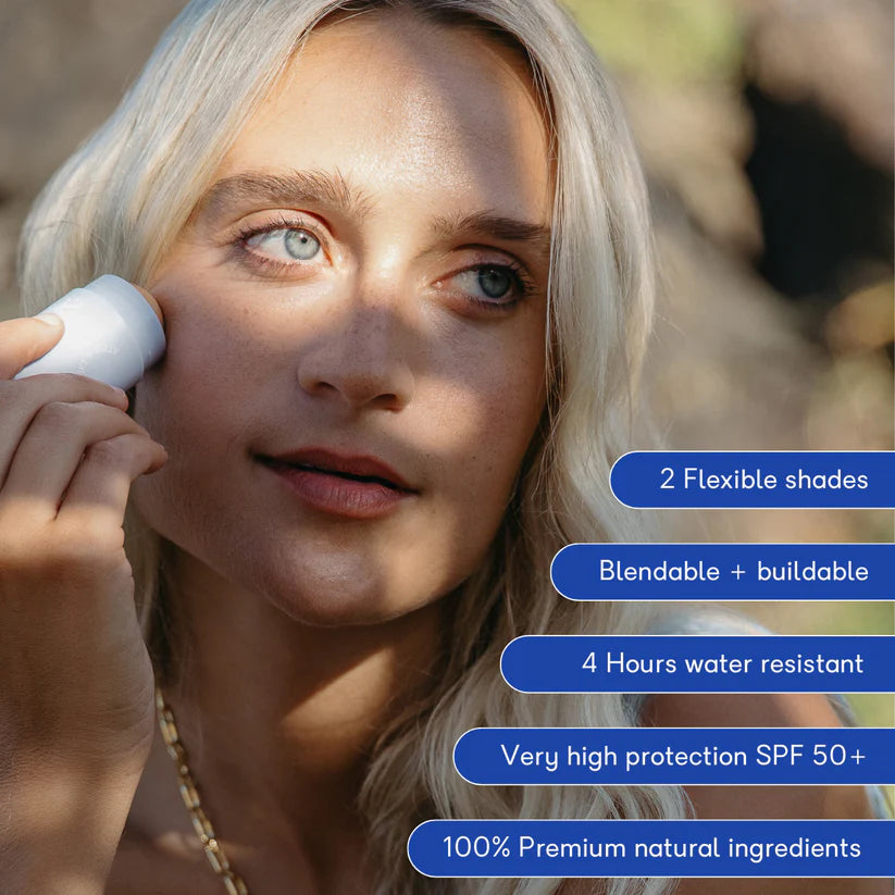 DEEP TAN BUTTA BLOCK™ SPF 50+ tinted mineral sunscreen balm