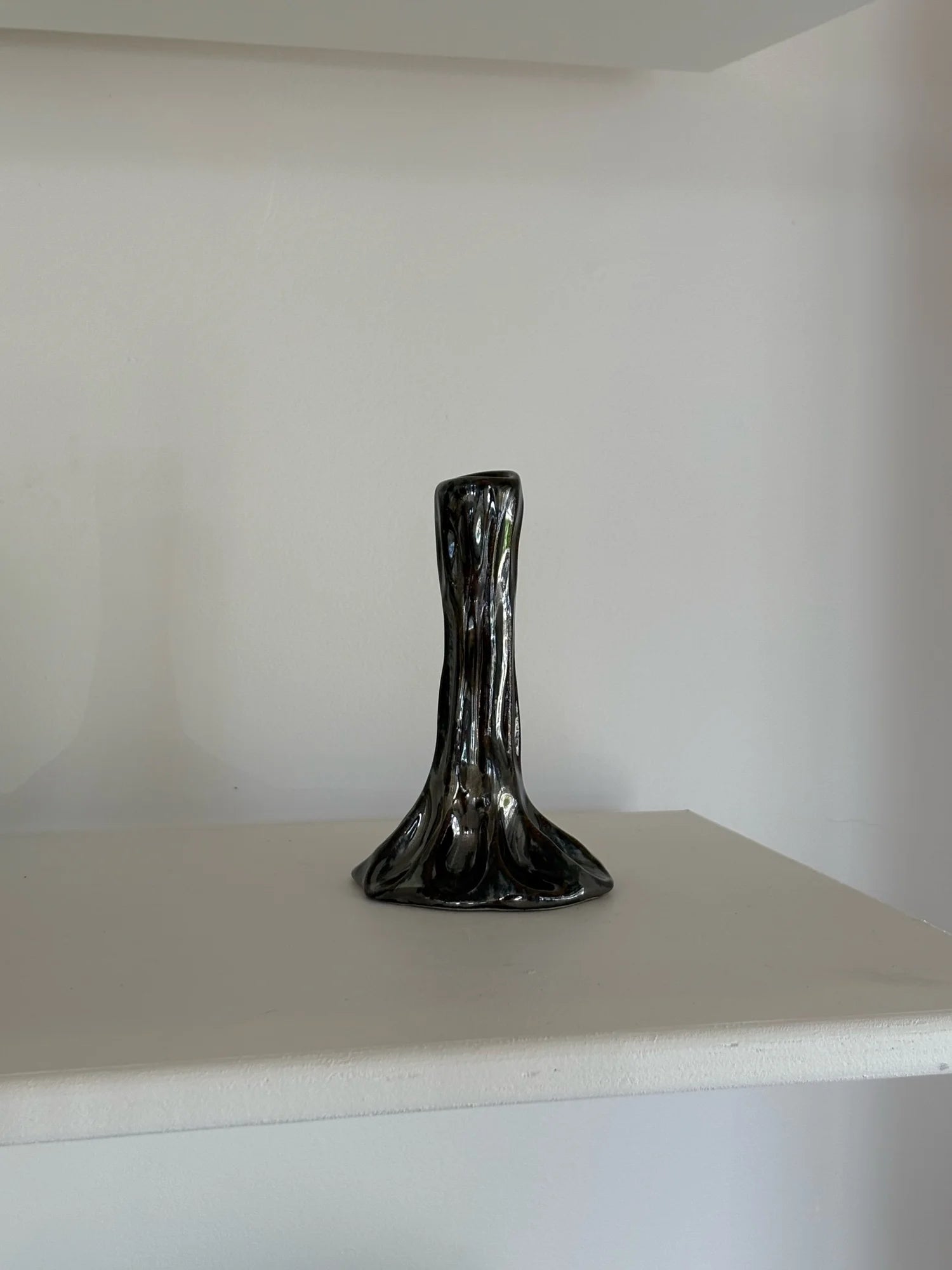 Melt Candle Holder - Chrome