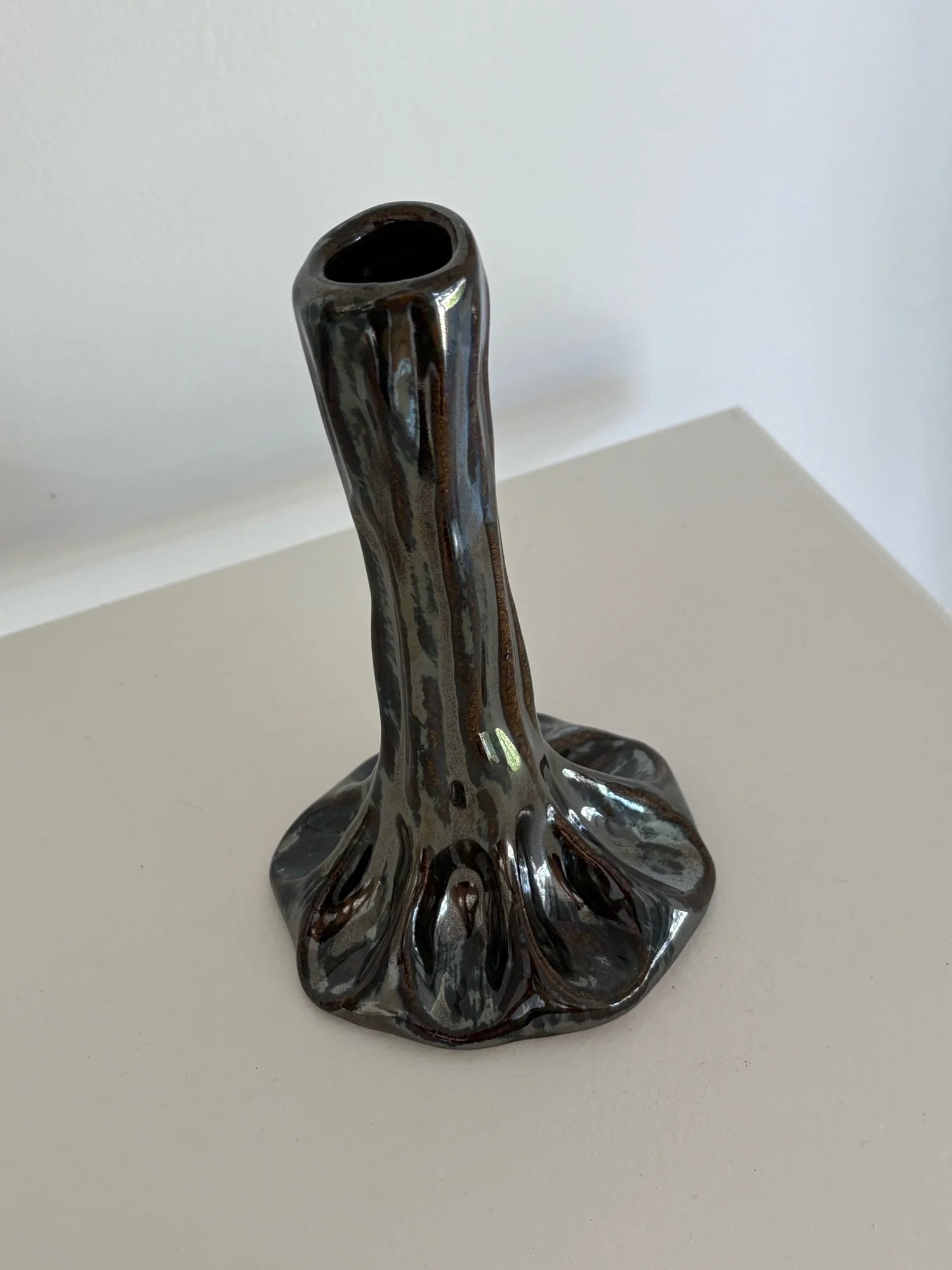 Melt Candle Holder - Chrome