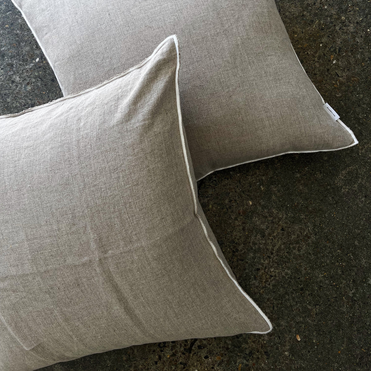 Classico Heavy Linen Cushion Cover - Natural