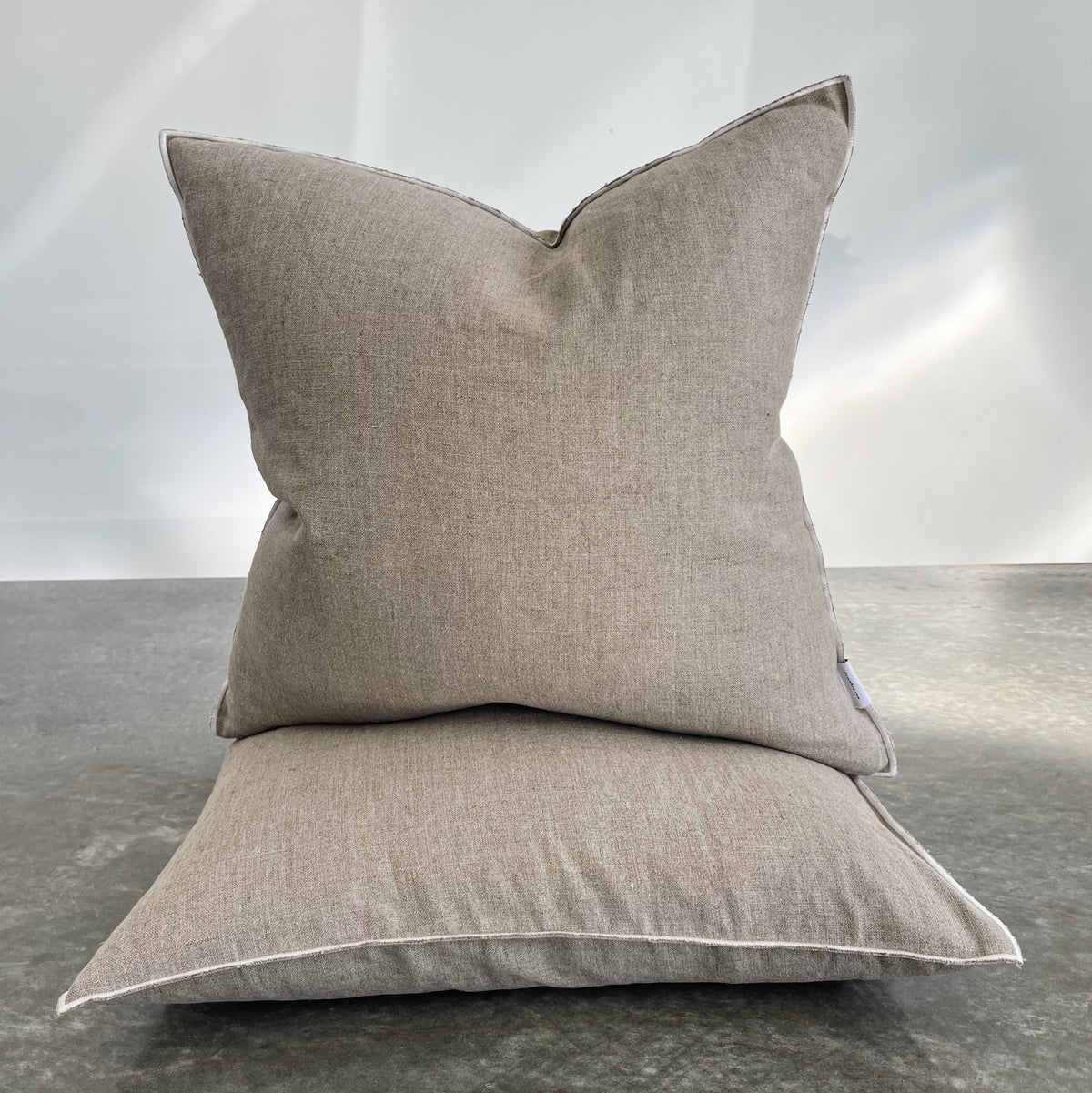 Classico Heavy Linen Cushion Cover - Natural