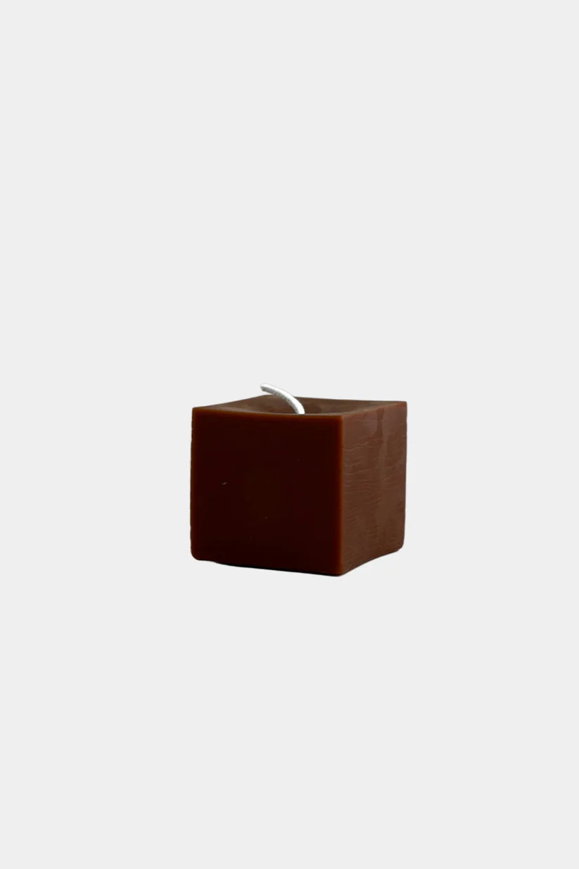 Geometric 1 Candle - Toffee