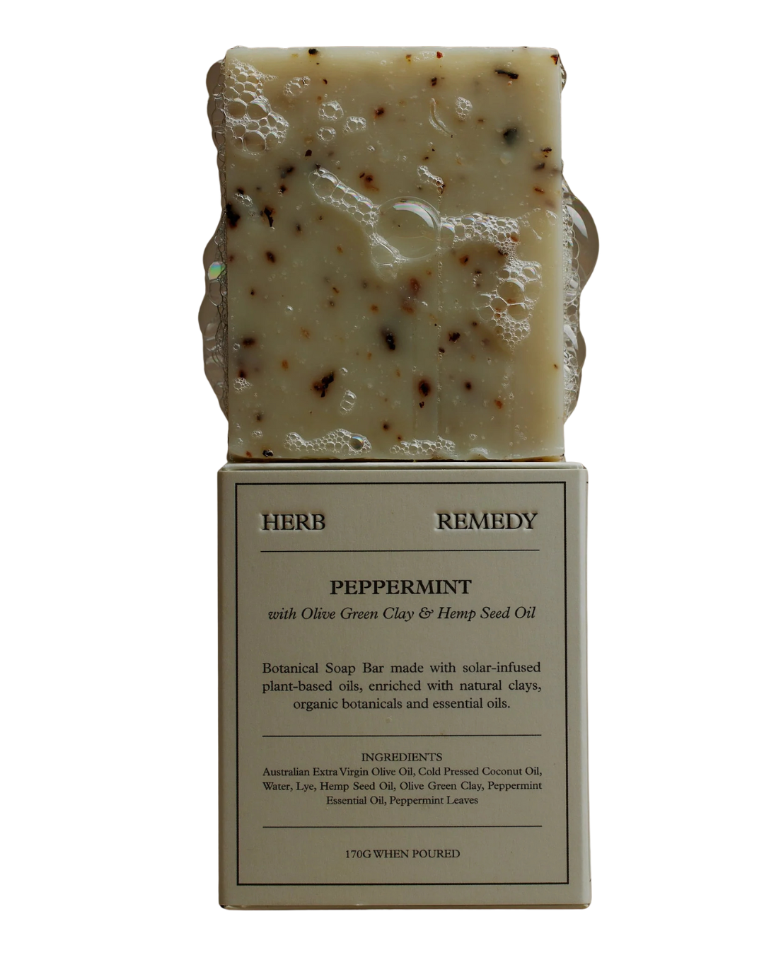 Botanical Bar: Peppermint & Hemp Seed Oil