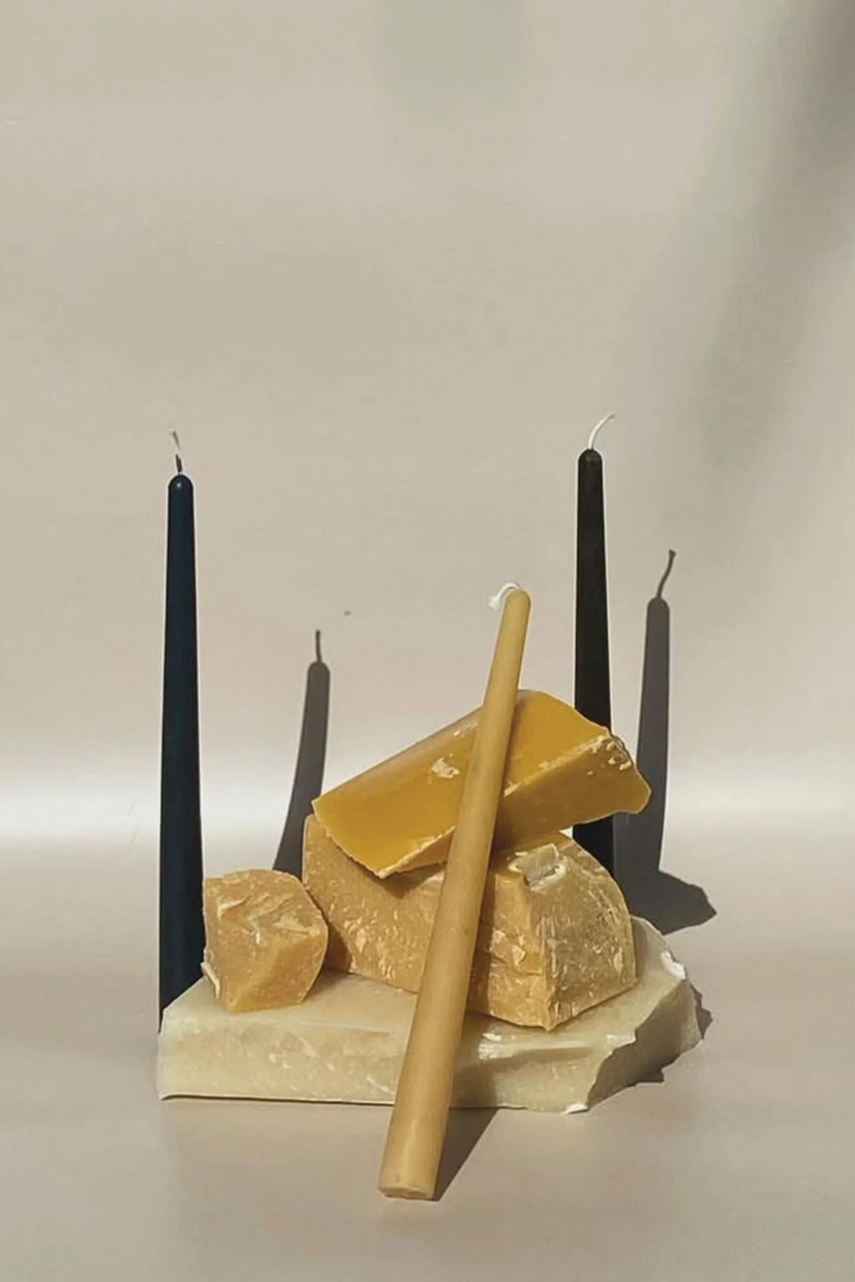 Dinner Taper Candle Pair - Moss