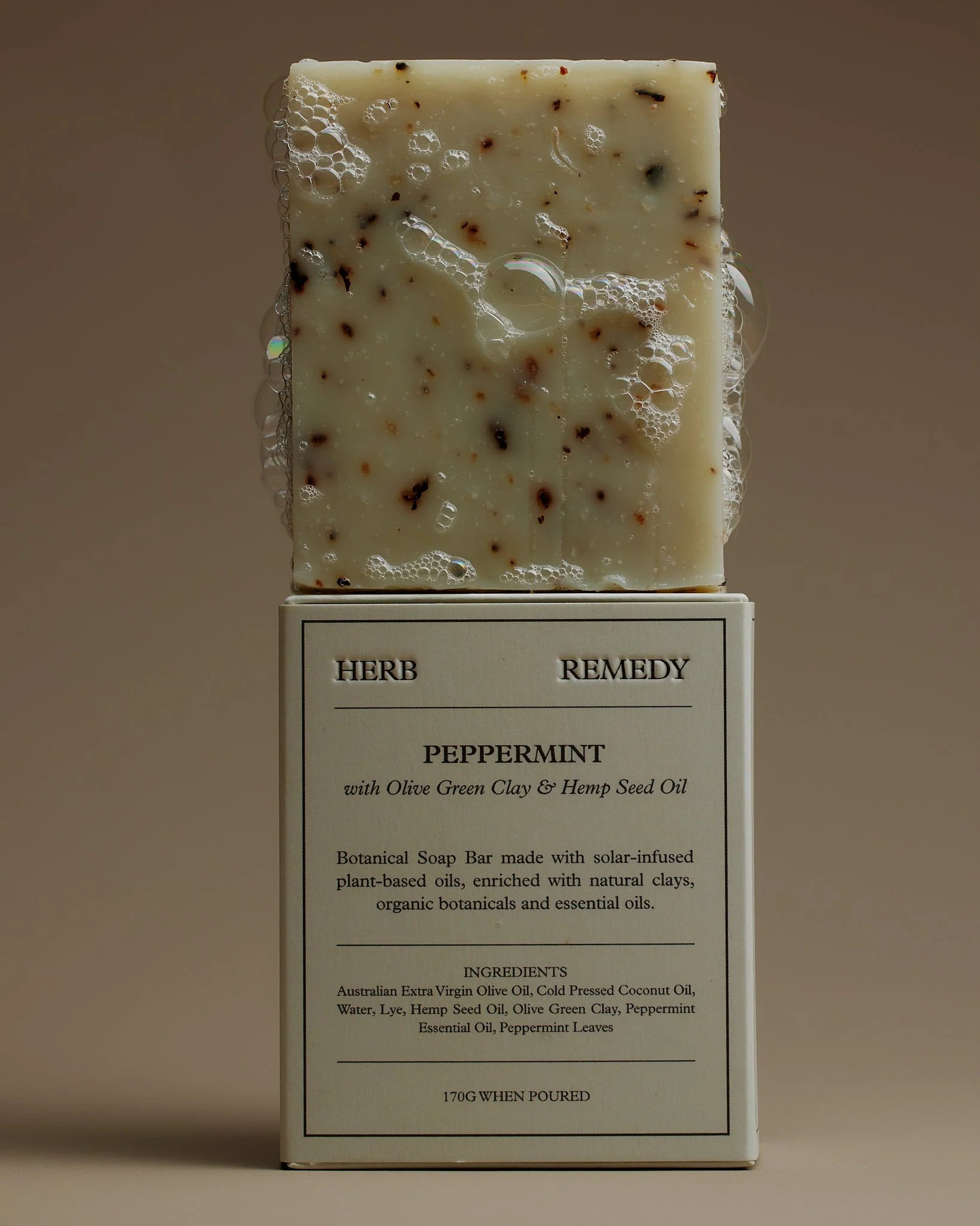 Botanical Bar: Peppermint & Hemp Seed Oil