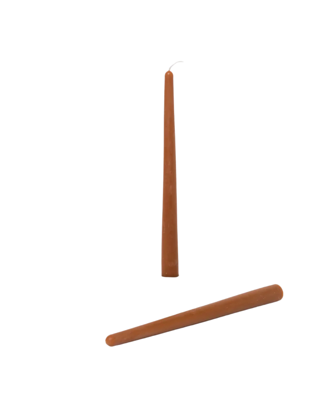 Dinner Taper Candle Pair - Caramel