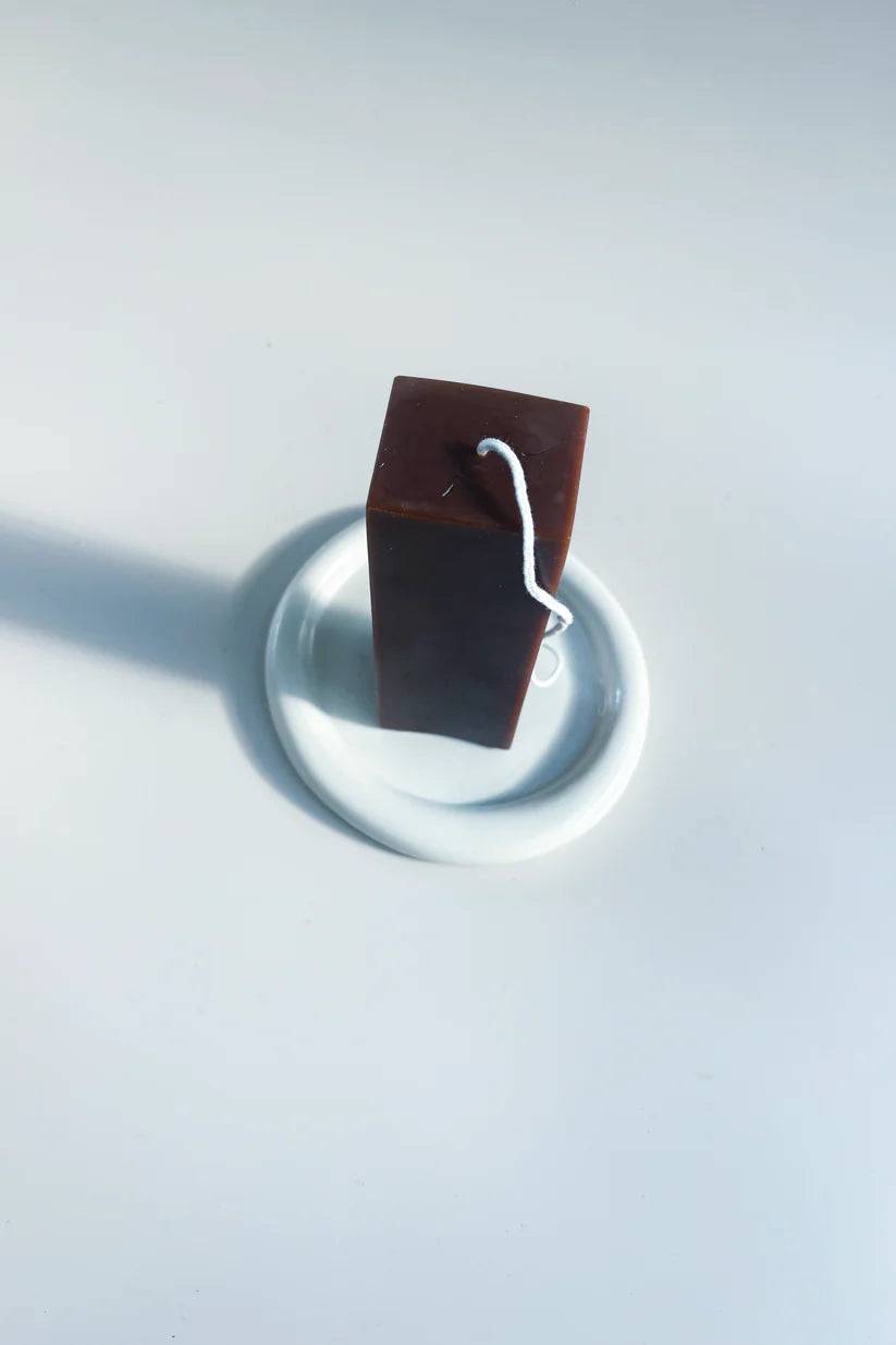 Geometric 2 Candle - Toffee