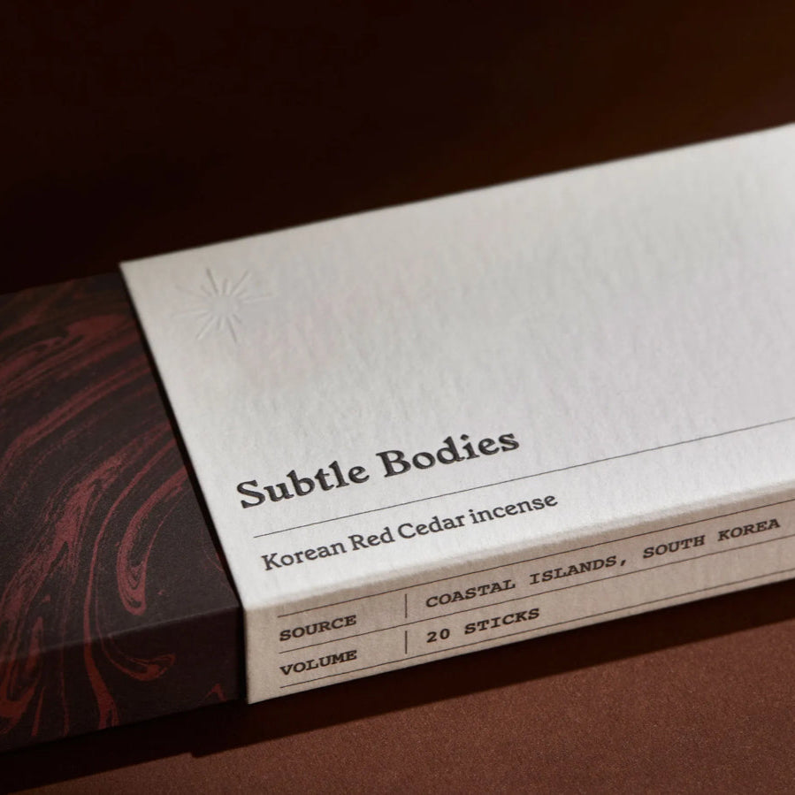 Korean Red Cedar Incense Sticks