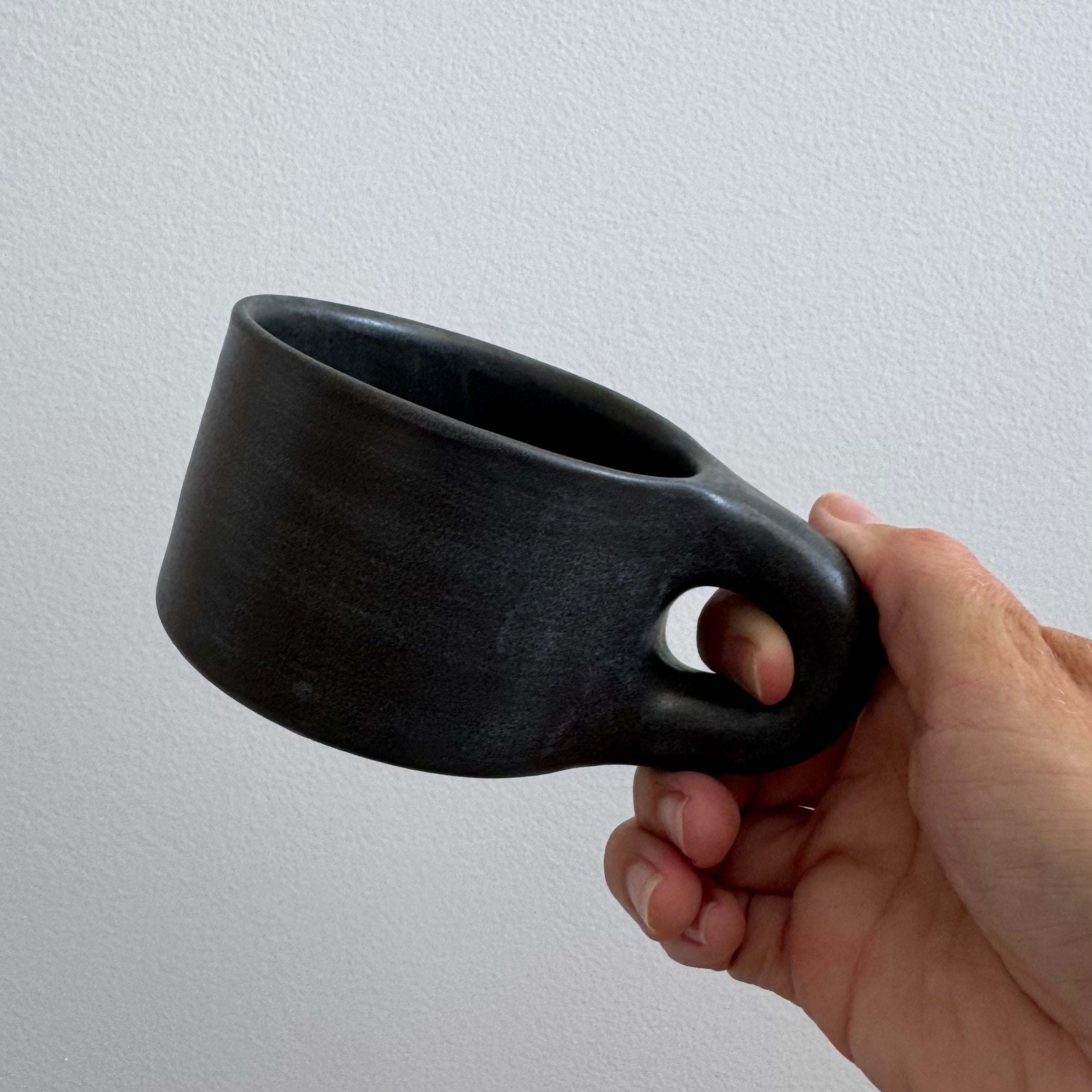Mini Chubby Mug - Black Ash