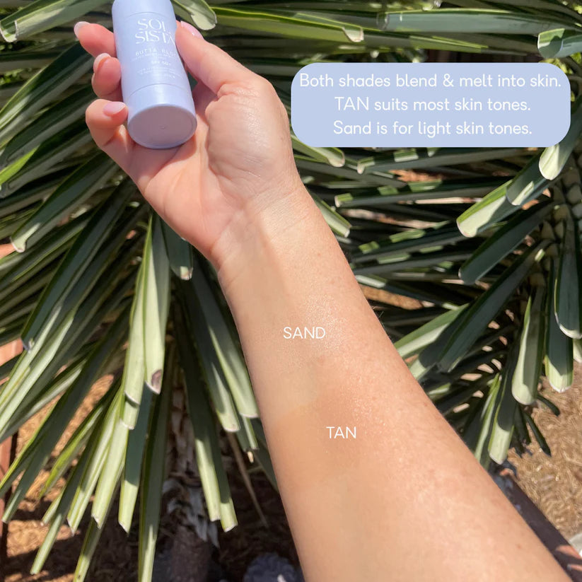 TAN BUTTA BLOCK™ SPF 50+ tinted mineral sunscreen balm