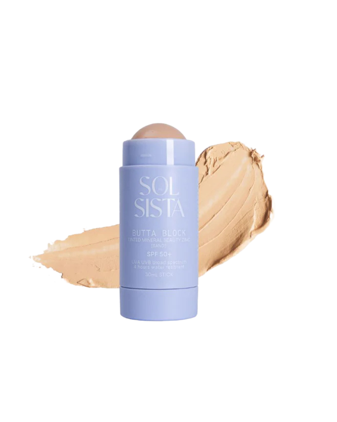 SAND BUTTA BLOCK™ SPF 50+ tinted mineral sunscreen balm