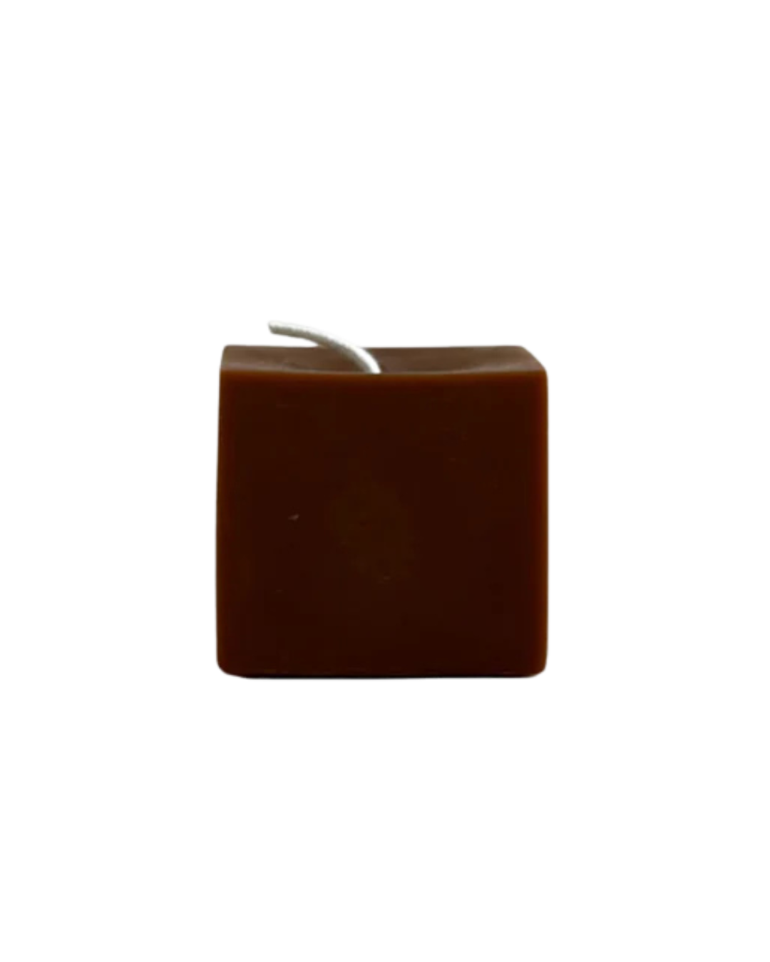 Geometric 1 Candle - Toffee