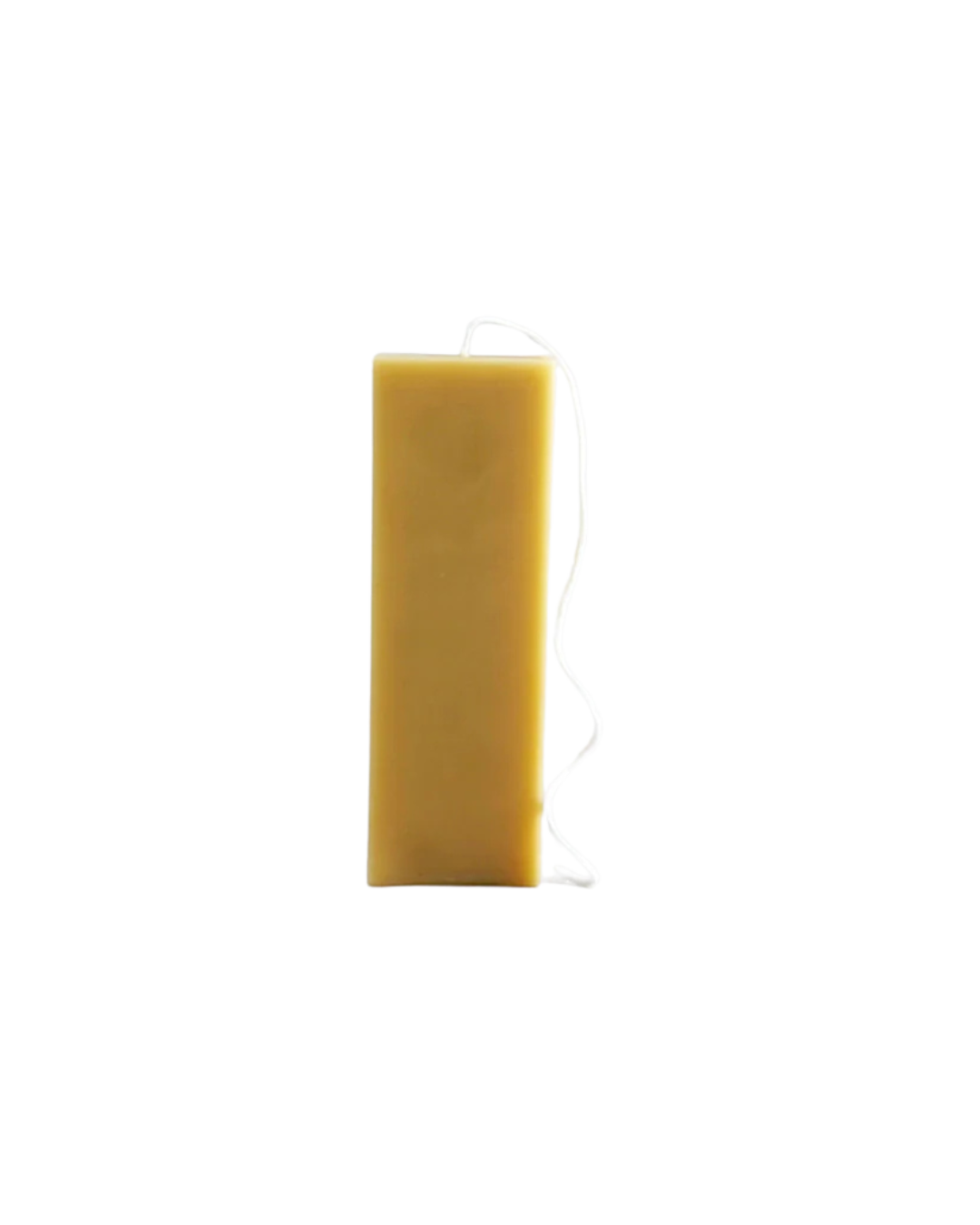 Geometric 2 Candle - Natural