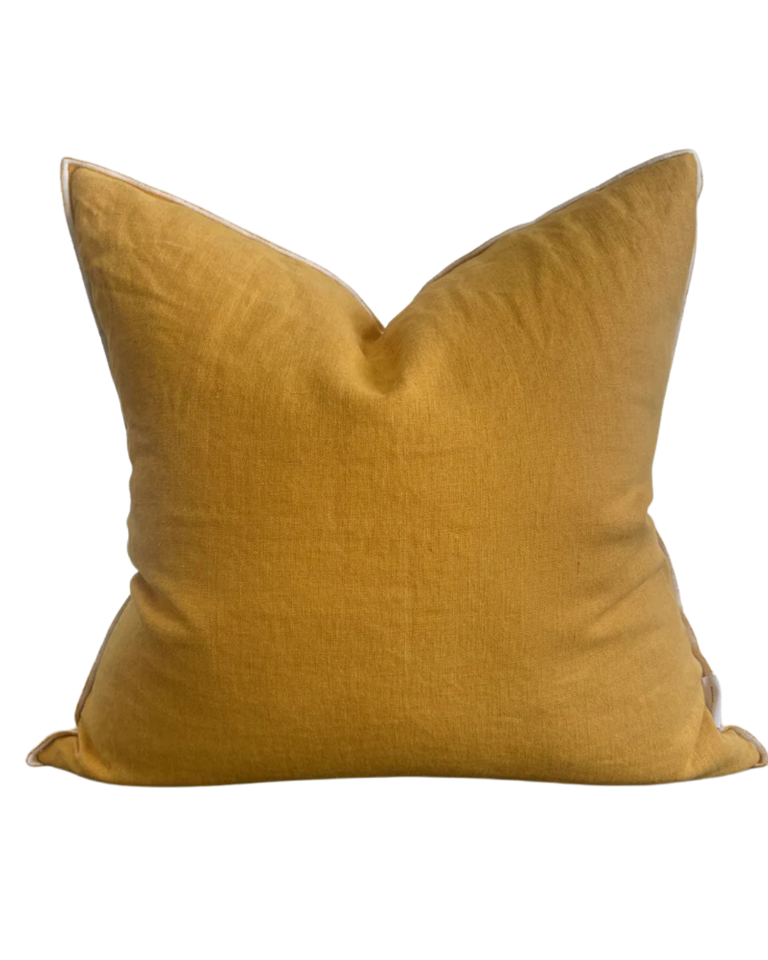 Classico Heavy Linen Cushion Cover - Turmeric